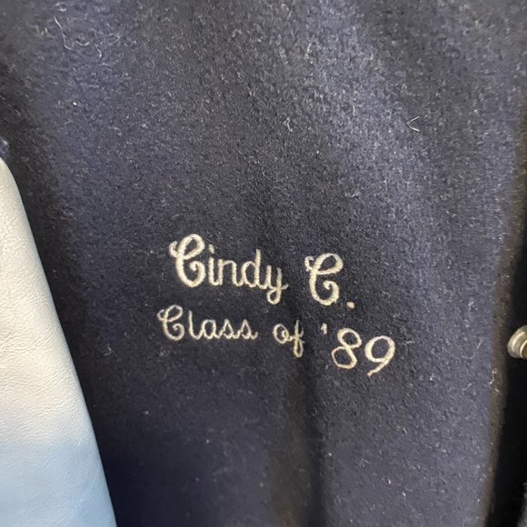 Old School Vintage Quilted “Letterman” Jacket - Picture 9 of 16